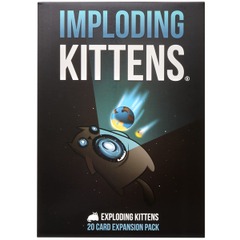 Exploding Kittens: Imploding Kittens Expansion Pack (20 cards)