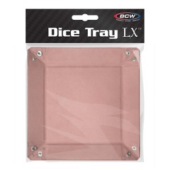 BCW Dice Tray Square LX Pink 1-DT-REC-PNK