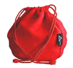 BCW Dice Bag: Spectrum Large Red 1-RPG-DB-RED