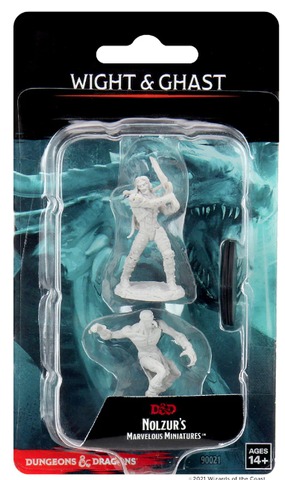Dungeons & Dragons: Nolzurs Marvelous Miniatures: Wight & Ghast 90021