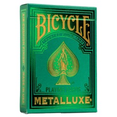 Playing Cards: Metalluxe Green - 1 pack