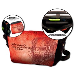 Legion Messenger Bag: Hell Is Empty (interchangeable graphic front flap)