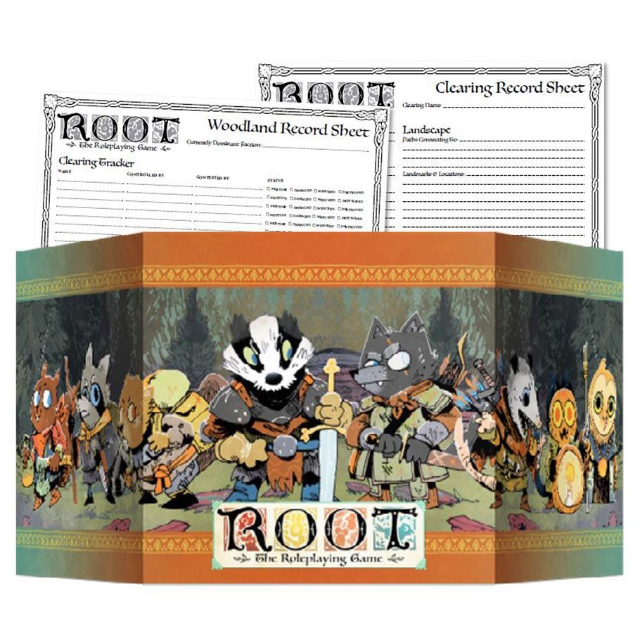 Root RPG: GM Screen & Campaign Notepads