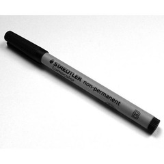 Chessex Water Soluble Markers BROAD Tip - Black (single)  CHX03129