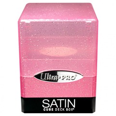 Ultra Pro Deck Box: Satin Cube Glitter Pink 15887