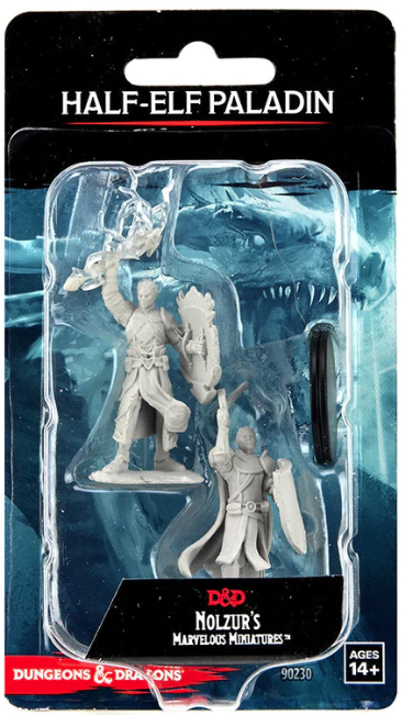 Dungeons & Dragons: Nolzurs Marvelous Miniatures: Half-Elf Paladin 90230