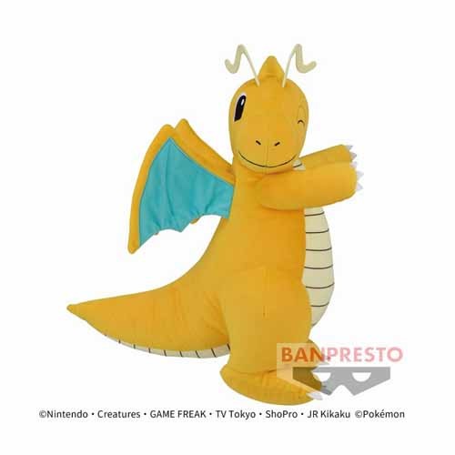 Pokemon Plush: Dragonite winking (Banpresto)