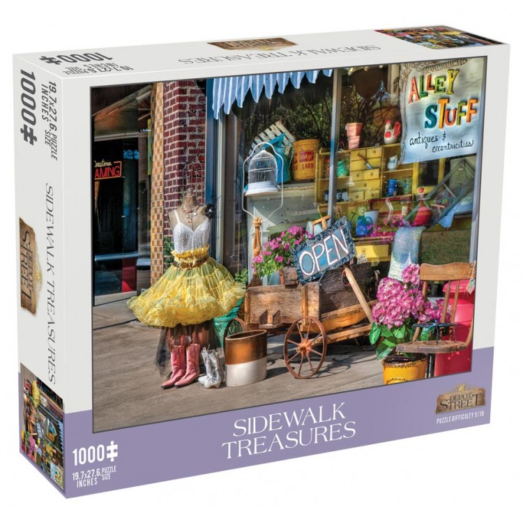 Sidewalk Treasures 1000pc puzzle