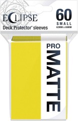 Ultra Pro Sleeves: Eclipse: Small Matte Yellow 15644