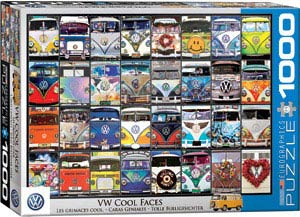 VW Cool Faces - 1000pc puzzle