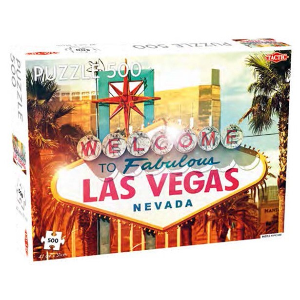 Welcome to Fabulous Las Vegas Nevada 500pc puzzle