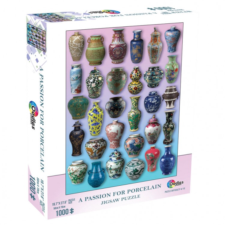 A Passion for Porcelain 1000pc puzzle