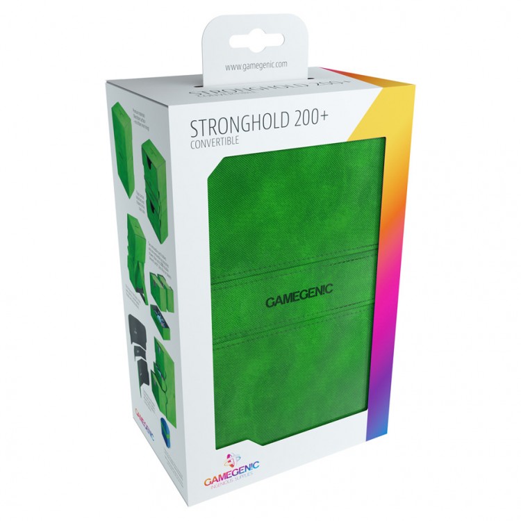 GameGenic Deck Box: Stronghold 200+ Green GGS20029ML