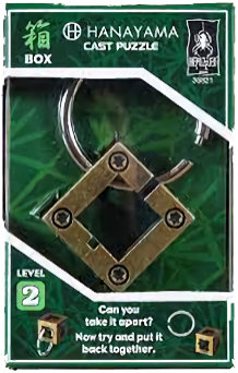 Hanayama Puzzle: Lvl 2 Box