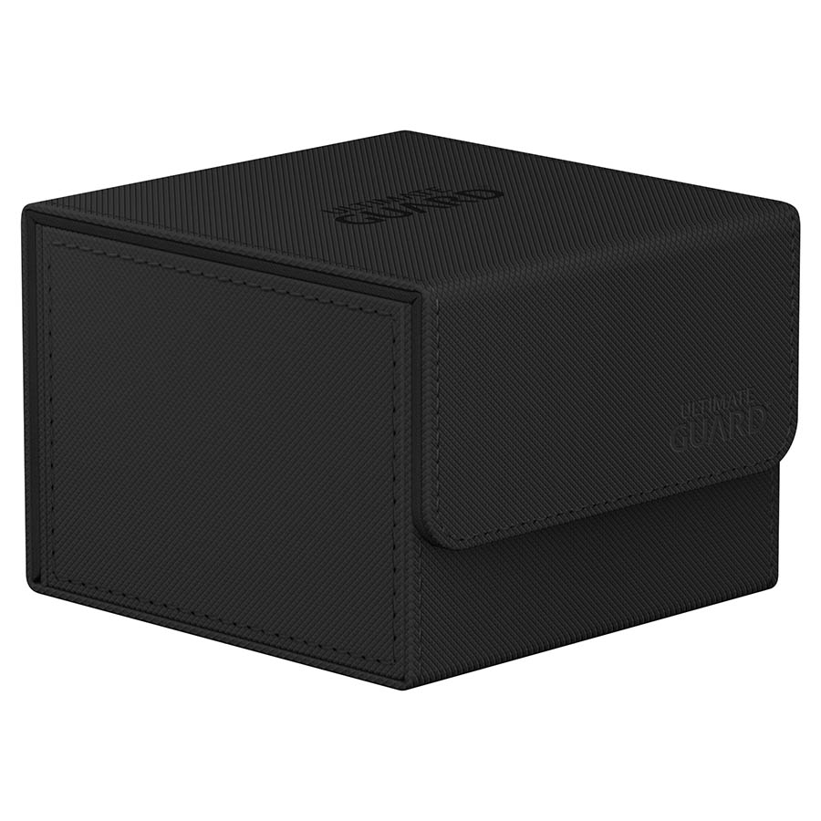 Ultimate Guard Deck Box: Sidewinder 133+ Xenoskin Black UGD011339