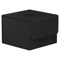 Ultimate Guard Deck Box: Sidewinder 133+ Xenoskin Black UGD011339