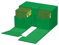 Ultimate Guard Deck Box: Twin Flip n Tray 200+ Xenoskin Green UGD011246