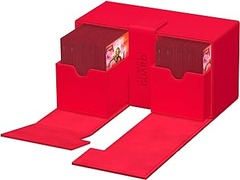 Ultimate Guard Deck Box: Twin Flip n Tray 200+ Xenoskin Red UGD011244