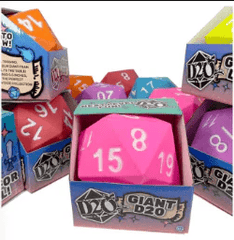 Kess Dice: D20 Giant Foam 477 (assorted colors)