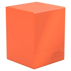 Ultimate Guard Deck Box: Boulder 100+ Solid Neon Orange UGD011535