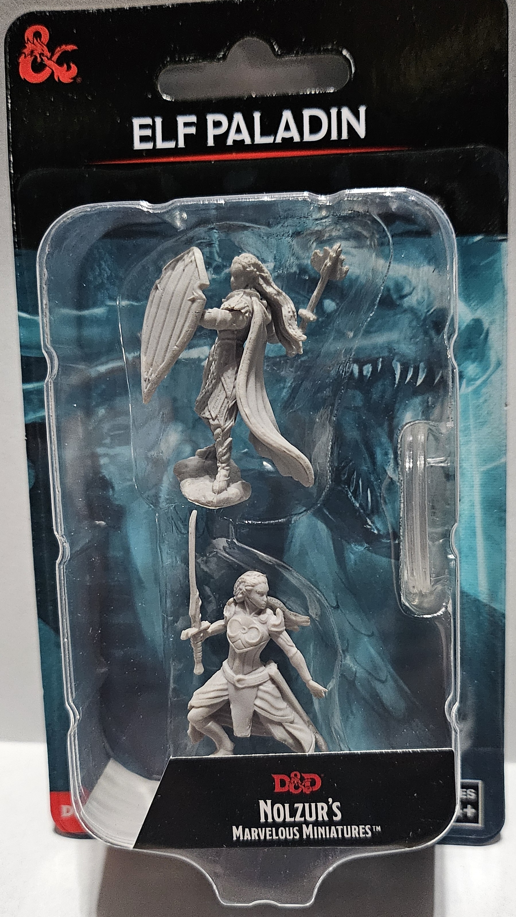 Dungeons & Dragons: Nolzurs Marvelous Miniatures: Elf Paladin (female) 73706