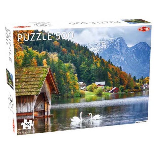 Swans on Lake 500pc puzzle