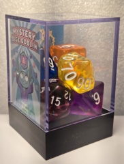 Mystery Dice Goblins: 7 Set Polyhedral Acrylic Transparent Rainbow A-RES-TRANS-RAINBOW