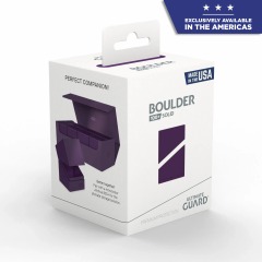 Ultimate Guard Deck Box: Boulder 100+ Solid Purple UGD011377