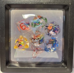 Sirius Dice: 7 Set Polyhedral D&D Progress Pride SDZ200001