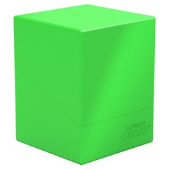 Ultimate Guard Deck Box: Boulder 100+ Solid Neon Green UGD011536