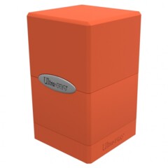 Ultra Pro Deck Box: Satin Tower Pumpkin Orange 15732