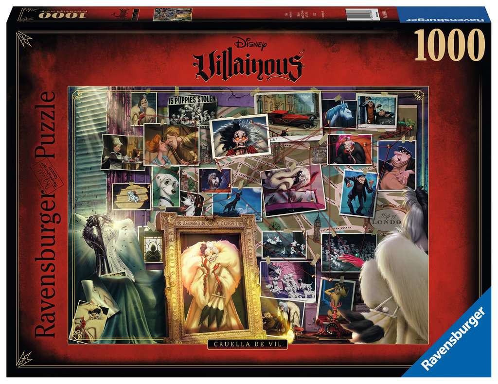 Villianous: Evil Queen 1000pc puzzle