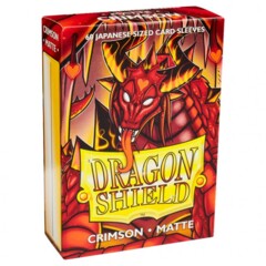 Dragon Shield Sleeves: Japanese Matte Crimson AT-11121