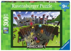 Minecraft Cutaway - 300pc puzzle