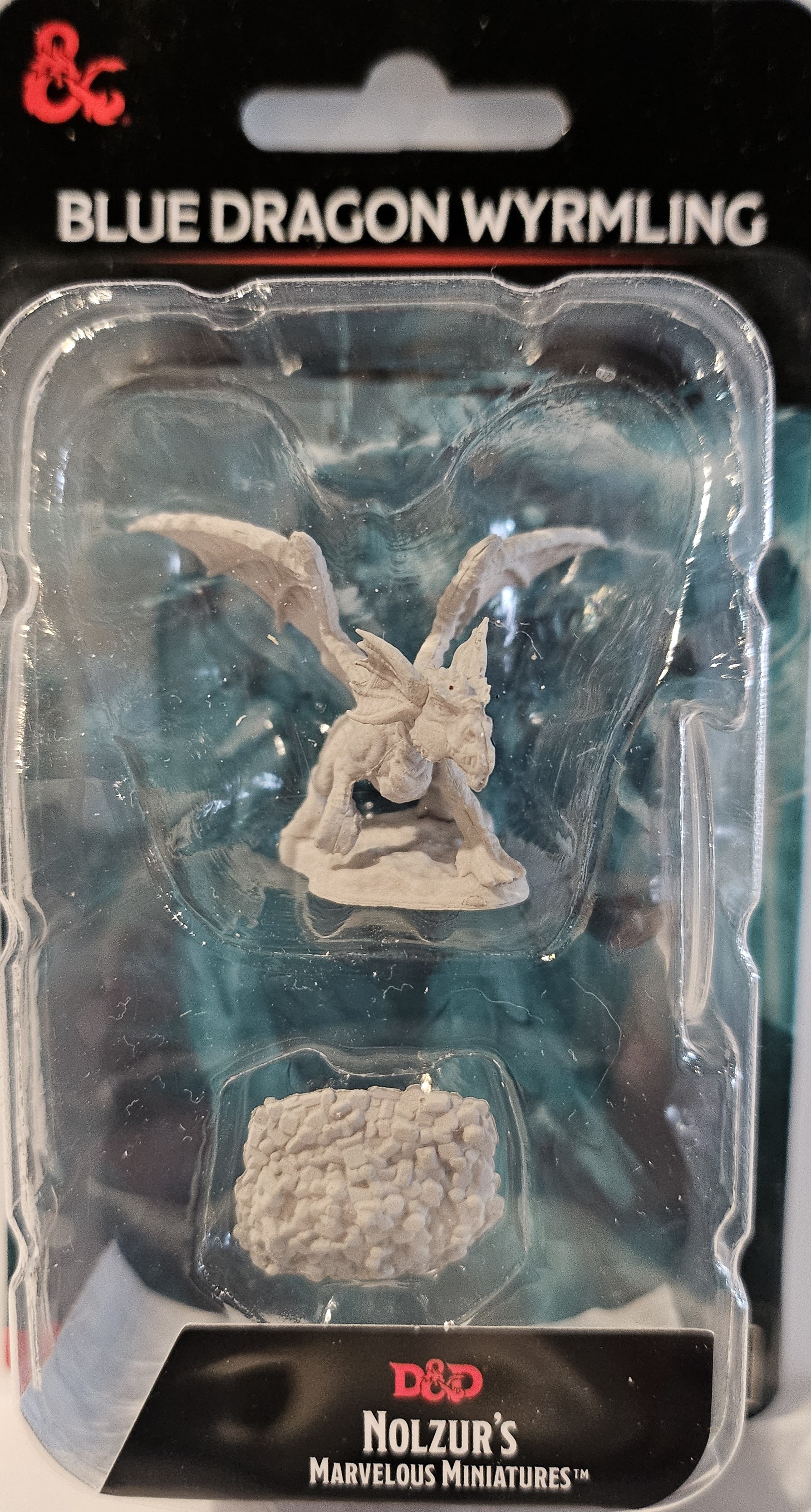 Dungeons & Dragons: Nolzurs Marvelous Miniatures: Blue Dragon Wyrmling 73852