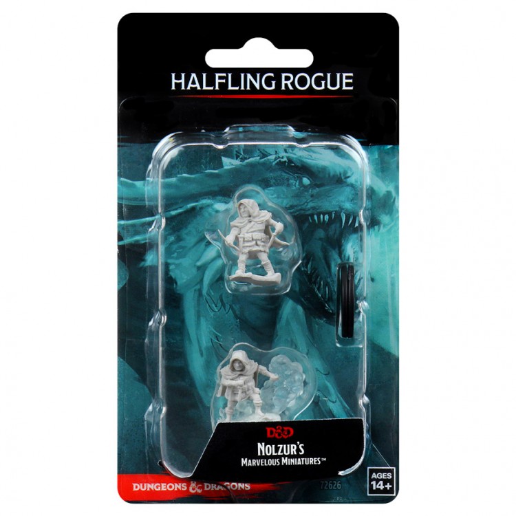 Dungeons & Dragons: Nolzurs Marvelous Miniatures: Halfling Rogue (male) 90139