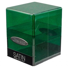 Ultra Pro Deck Box: Satin Cube Glitter Green 16011