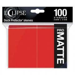 Ultra Pro Sleeves: Eclipse: Matte Apple Red 15616