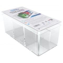 Ultimate Guard Deck Box: Stack N Safe Clear UGD010085
