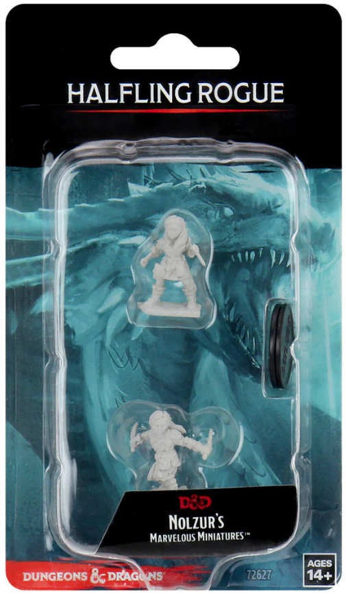 Dungeons & Dragons: Nolzurs Marvelous Miniatures: Halfling Rogue (female) 72627