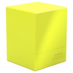 Ultimate Guard Deck Box: Boulder 100+ Solid Neon Yellow UGD011542
