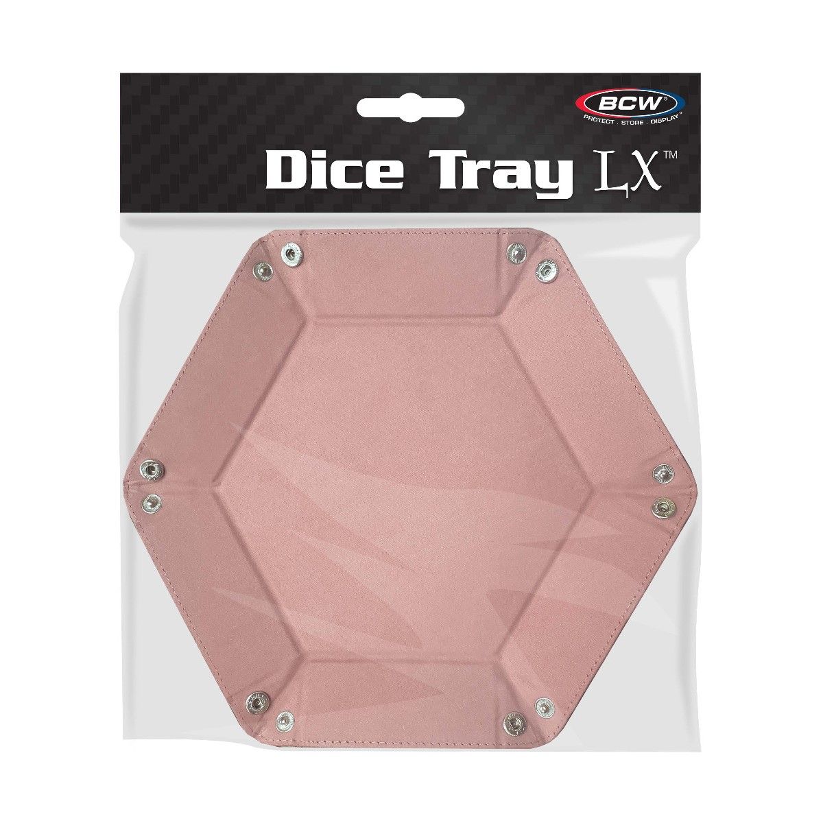 BCW Dice Tray Hexagon LX Pink 1-DT-HEX-PNK