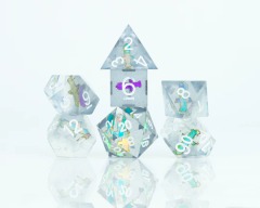 Sirius Dice: 7 Set Polyhedral Sharp Edge Sharp Dagger SDZ0014-03