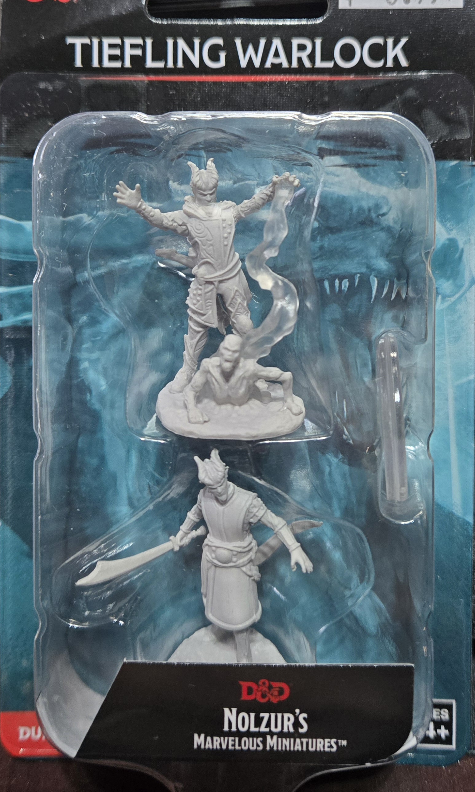 Dungeons & Dragons: Nolzurs Marvelous Miniatures: Tiefling Warlock (male) 73388