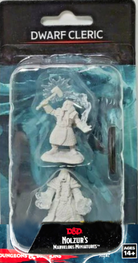 Dungeons & Dragons: Nolzurs Marvelous Miniatures: Dwarf Cleric (female) 72625