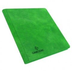 GameGenic Binder: 24-Pocket Zip-up Album Green GGS31024ML