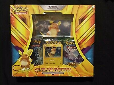 Pokemon Alolan Raichu Box