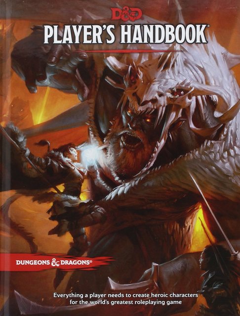Dungeons & Dragons Book: Players Handbook (Old Version)