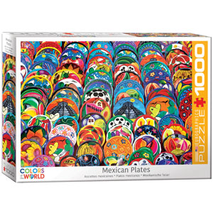 Mexican Ceramic Plates - 1000 pc puzzle
