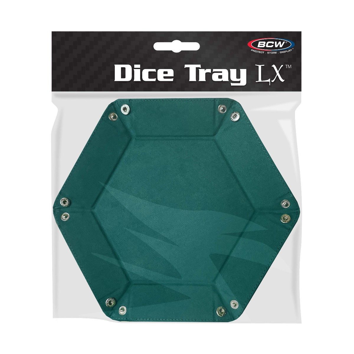 BCW Dice Tray: Hexagon LX Teal 1-DT-HEX-TEL